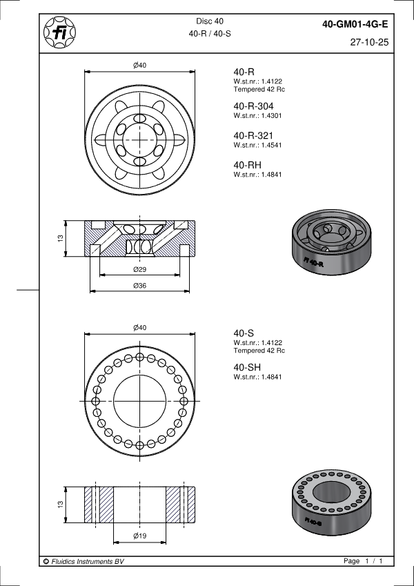 Disc 40
